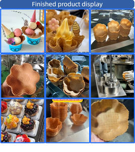 Machine semi-automatique de formage de coupes à glace en forme de fleur, similaire à la machine Icon - Product Image 4