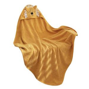 100% coton à capuche <span class=keywords><strong>bébé</strong></span> serviette <span class=keywords><strong>de</strong></span> <span class=keywords><strong>bain</strong></span> ensemble chauffant enfants Animal couverture avec motif <span class=keywords><strong>de</strong></span> dessin animé pour les nouveau-nés - Product Image 4