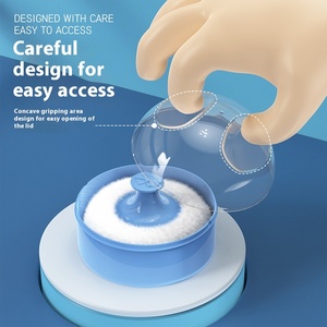 Scatola Portatile in Plastica <span class=keywords><strong>per</strong></span> <span class=keywords><strong>Polvere</strong></span> Asciutta, Sicura <span class=keywords><strong>per</strong></span> <span class=keywords><strong>Neonati</strong></span>, <span class=keywords><strong>per</strong></span> Bagno, Doccia, Pulizia dei Capelli, <span class=keywords><strong>Polvere</strong></span> <span class=keywords><strong>per</strong></span> Prurito e Calore - Product Image 4