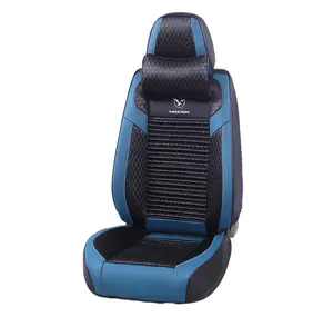 Leather and fabric material premium auto accessories car seat cover waterproof hot sale full set seat cushion for different
