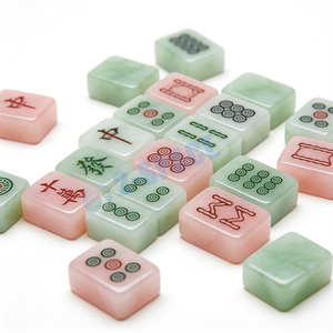 Ensemble de Mahjong en Jade Américain Personnalisé OEM&ODM avec <span class=keywords><strong>Joker</strong></span> pour Club, Réunions Familiales et Fêtes - Product Image 1
