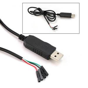 OKY3406 1M Length 4Pin USB to UART TTL USB Cable PL2303HX Cable Converter Module <b>for</b> <b>Windows</b> Mac OS - Product Image 3