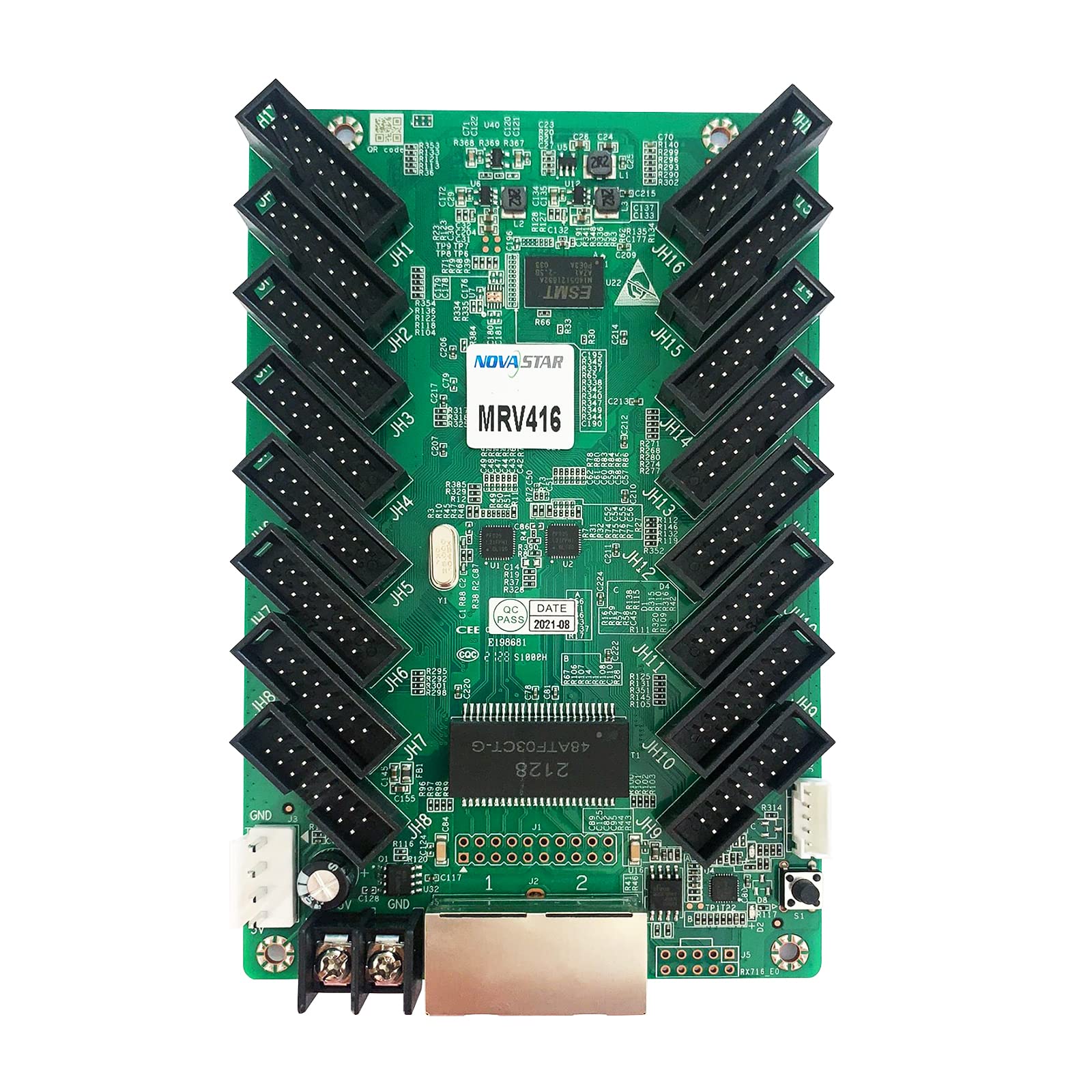 Novastar DH7508s DH7212s DH7516s MRV412 MRV416 светодиодная карта приема высокопроизводительная контрольная карта для светодиодных экранов