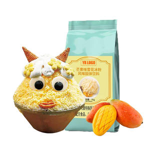 Poudre de glace neigeuse non laitière à la saveur de vanille de haute qualité 1 kg Mélange de dessert Texture crémeuse pour les magasins de glace pilée Fournisseur direct d'usine - Product Image 5