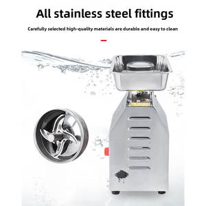 Новая коммерческая автоматическая мясорубка из нержавеющей стали — настольная мясорубка с производительностью >10 л и 220 кг/ч - Product Image 6