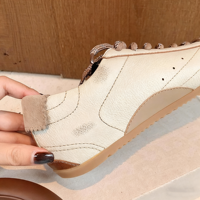 Chaussures de créateur de luxe, chaussures décontractées à patchwork étoilé, chaussures vulcanisées pour femmes, baskets pour femmes