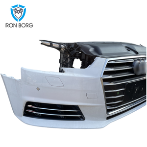 ชุดหม้อน้ำสำหรับ <span class=keywords><strong>Audi</strong></span> <span class=keywords><strong>A4</strong></span> 2.0T Premium Plus <span class=keywords><strong>40</strong></span> 45 <span class=keywords><strong>TFSI</strong></span> Sline 2017-2019ระบบระบายความร้อนพัดลมอิเล็กทรอนิกส์กันชนหน้าคอนเดนเซอร์ AC - Product Image 2