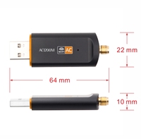 Adaptateur Wifi double bande Realtek RTL8812BU AC1300 USB 3.0 pour tablette Android, 1300 Mbps, clé Wifi USB avec antenne externe