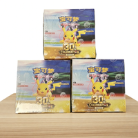 Nouvelles cartes à collectionner Pokémon PTCG personnalisées en chinois simplifié, édition spéciale 30e anniversaire, pack booster