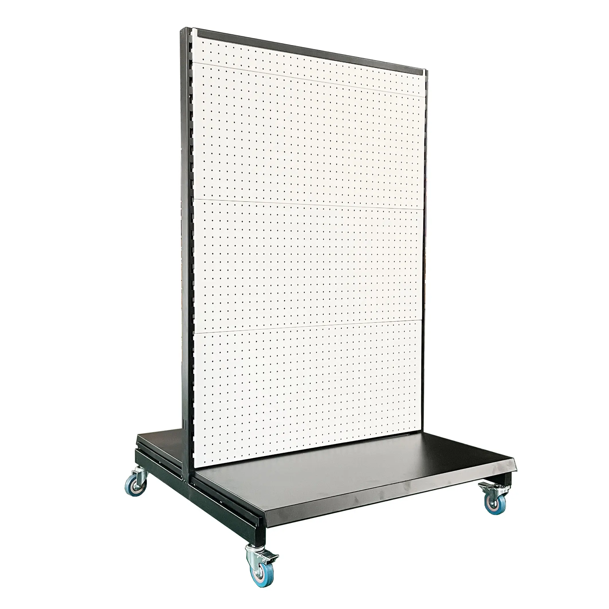 Metal Pegboard Display Stand Rack Peg Board Tools Display Rack Accessories Shops Display Stand