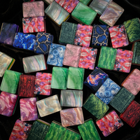Tuiles de Mahjong Américaines Modernes Personnalisées en Acrylique de Luxe, Durables et Écologiques, pour Diverses Couleurs et Styles, Divertissement Portable