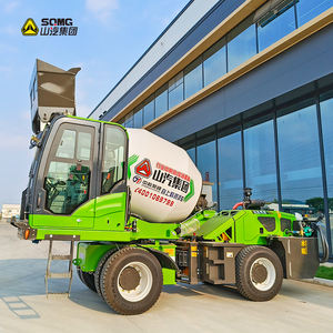 Harga jual truk Mixer beton Silla, 3.5 / 4 / 5.5 M3 teknik memuat sendiri harga jual konstruksi - Product Image 2