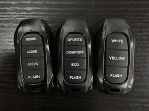 Fari LED Bicolore 12V 9005 HB3 Impermeabili 150W H4 H1 H3 H7 H11 880 881 con Telecomando Nuovi per Octavia Tucson - Product Image 5