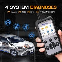 Outil de diagnostic AUTEL Maxilink ML629, scanner de diagnostic OBD2, outils automobiles, lecteur de code automatique OBDII, USB Mini 2.0/ OBD II DB15