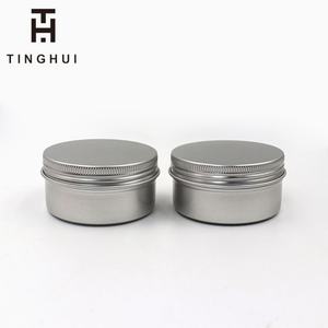 Pot en aluminium vide pour crème, baume à lèvres et cosmétiques, avec couvercle, disponible en 5g, 10g, 15g, 20g, 30g, 50g, 100g, coloris Argent, Or, Noir Mat - Product Image 2