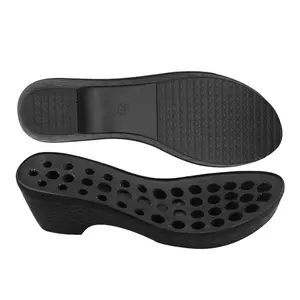 lady wedge pu shoe soles sandals making china supplier