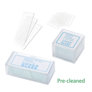 Consommables de laboratoire de pathologie Différentes tailles Verre à couvercle jetable 24x60mm pour <span class=keywords><strong>microscope</strong></span> - Product Image 2
