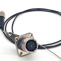 Connecteur de câble à fibre optique de haute qualité KeWei série J599, assemblage avec coque en alliage d'aluminium, contacts plaqués or, connecteur circulaire