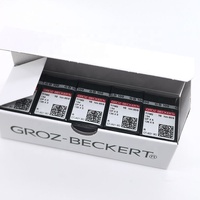 100 Pièces/Boîte Aiguilles Industrielles GROZ-BECKERT DP*5 DPX5 135X5 pour Machine à Coudre Double Aiguille, Pièces Détachées d'Usine de Bonne Qualité