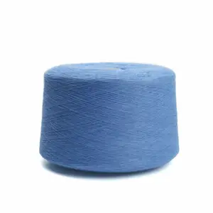 Cotton poly core spun yarn 30s blended recycle cotton yarn for knitting