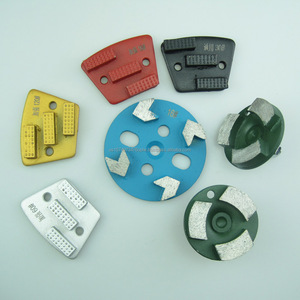 Diamant 4 pouces 100mm Plaque de meulage de liaison de fer pour pierre béton pour béton pour rectifieuse de sol en Chine - Product Image 5