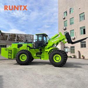 RUNTX 21 Ton Forklift Diesel dengan Weichai 162kw roda mesin pemuat untuk penanganan blok batu tambang - Product Image 3