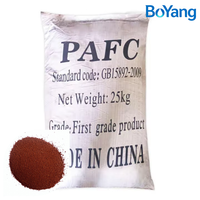 Sac de 25 kg de chlorure ferrique polyaluminé (PAFC) à faible dosage pour le traitement de l'eau - Coagulant en gros