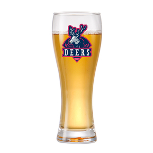 Venta al por mayor de China Venta caliente Home Bar Hotel <span class=keywords><strong>Pilsener</strong></span> Forma con logotipo personalizado Soplando Cerveza Vasos de vidrio para cerveza - Product Image 4