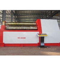 Machine à rouler CNC, plaque de feuille d'acier à quatre rouleaux