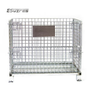 Stockage en entrepôt paniers pliables en treillis métallique galvanisé - Product Image 3