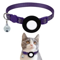 Conception de bandes réfléchissantes de haute qualité souple pas cher réglable colliers pour chat et chien Animal Air Tag collier pour chat