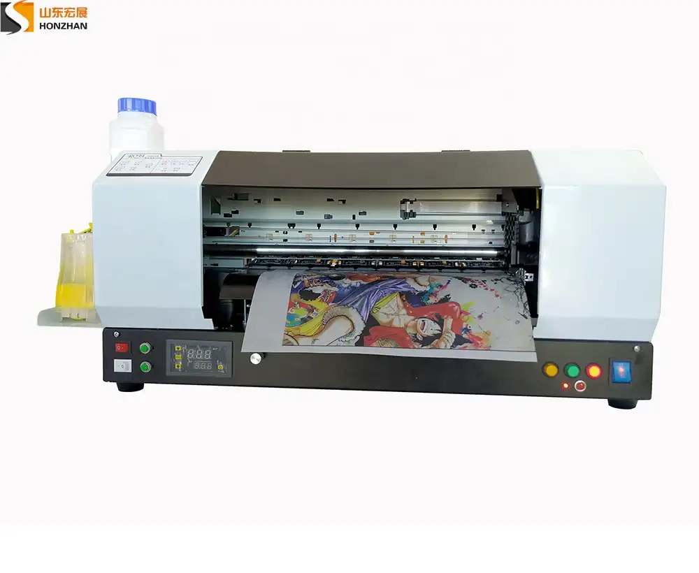 Gran oferta a3 de transferencia de calor película de pet DTF impresora con tinta blanca sistema de circulación