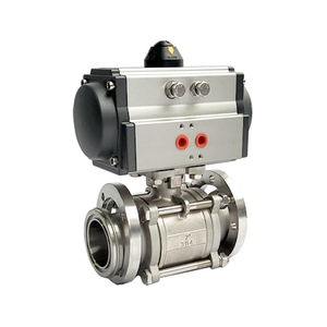 Edelstahl 3-teiliges PTFE-Dichtungs-Helium-Leckage-Detektions-Manuelles KF25 KF40 KF50 ISO Vakuum-Kugelventil - Product Image 6