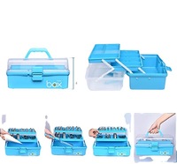 236pcs Perlengkapan Dekorasi Kue, Peralatan Kue, Cetakan Kue, Aksesoris Dekorasi Kue, Set Peralatan dengan Kotak Penyimpanan