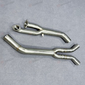 Tuyau intermédiaire droit simple de 3,5'' pour BMW M2 G87 S58B30A 3.0T en acier inoxydable 304 haute performance - Product Image 4