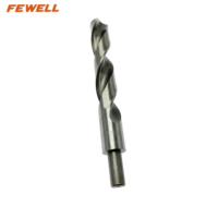 Allsome — foret hélicoïdal à tige réduction 4241 HSS, foret de haute qualité 22 mm pour le perçage des métaux