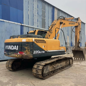 Excavadora de orugas hidráulica barata original usada Hyundai 220lc-9s lista para la venta - Product Image 1