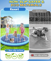 Tapis d'arrosage gonflable d'extérieur, jouet aquatique pour enfants, équipement de divertissement portable