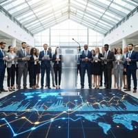 Pantalla LED de Piso para Interiores Vishow5.0 de Alta Definición P2.976 para Estudio o Salón, Dimensiones 500x1000, Pantalla de Mosaico sin Costuras, 1500CD