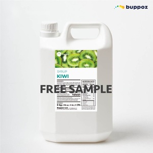 Sirop de kiwi Buppoz, bouteille de 5 kg, Halal, HACCP, végétarien, BPZ-SY005, pour les magasins de bubble tea et de milk tea, OEM, 12 mois - Product Image 2