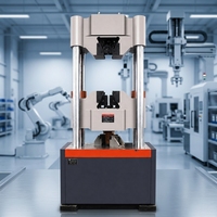 Machine d'essai universelle de fatigue et de traction servo-hydraulique de laboratoire HK-319, testeur de compression et de traction ±1% 650mm 220V IP65