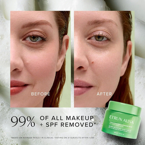 ETRUN ALISA Bálsamo <span class=keywords><strong>Desmaquillante</strong></span> Herbal para Piel Sensible de Marca Privada, Derretiría el Maquillaje, Hidrataría y Suavizaría la Piel - Product Image 4