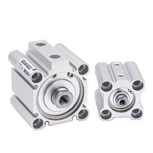 Cylindres pneumatiques compacts à <span class=keywords><strong>double</strong></span> <span class=keywords><strong>action</strong></span> haute puissance CQ2B 12/16/20/25/32/40 Pièces de cylindres pneumatiques - Product Image 1