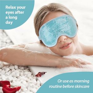 Cold and Hot Gel Bead <b>Eye</b> <b>Mask</b> Reusable Frozen Ice <b>Eye</b> <b>Mask</b> Cooling Paste - Product Image 3