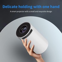 Console de jeu vidéo F300 directement de l'usine, projecteur de jeu Android WiFi HD HY300 2 en 1 avec manettes