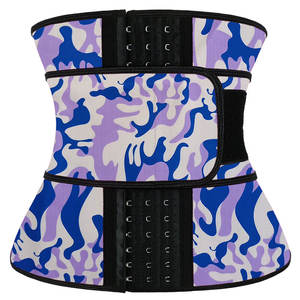 NANBINベルトトレーナー腹部運動用通気性3フックコロンビアラテックスウエストシンチャー - Product Image 2