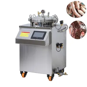 Equipamento de esterilizador em autoclave para máquina de esterilização industrial de alimentos, retorta a vapor
