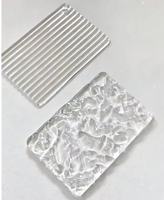 Panneau de toiture en PMMA acrylique ondulé sur mesure pour serre, véranda et lucarne – Vente en gros