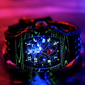 Relojes Mecánicos de Lujo para Hombre, Resistentes al Agua, con Cristal de Zafiro y Correa de Silicona, con Indicador de Fecha - Product Image 4