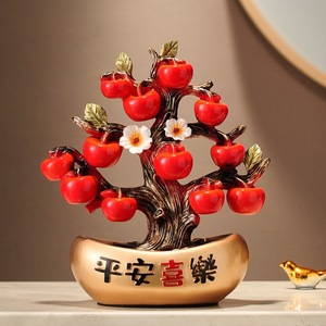 เครื่องประดับเพื่อความสงบและความสุขทุกอย่างดำเนินไปด้วยดีห้องนั่งเล่นสไตล์จีนใหม่ตู้รองเท้าทางเข้าของตกแต่งบ้าน - Product Image 1